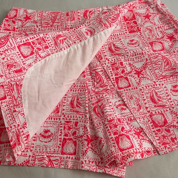 Liky Pulitzer Alicent Mini Skort - Mizner Red SZ 8 - Picture 3 of 6